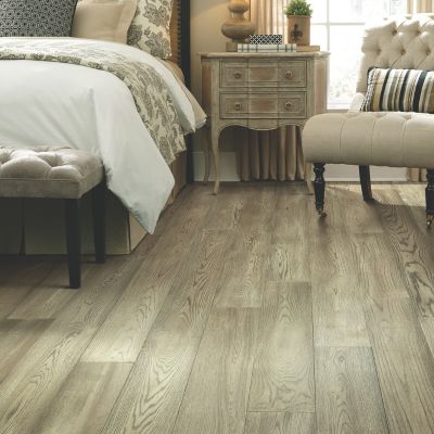 hardwood flooring in a classic bedroom